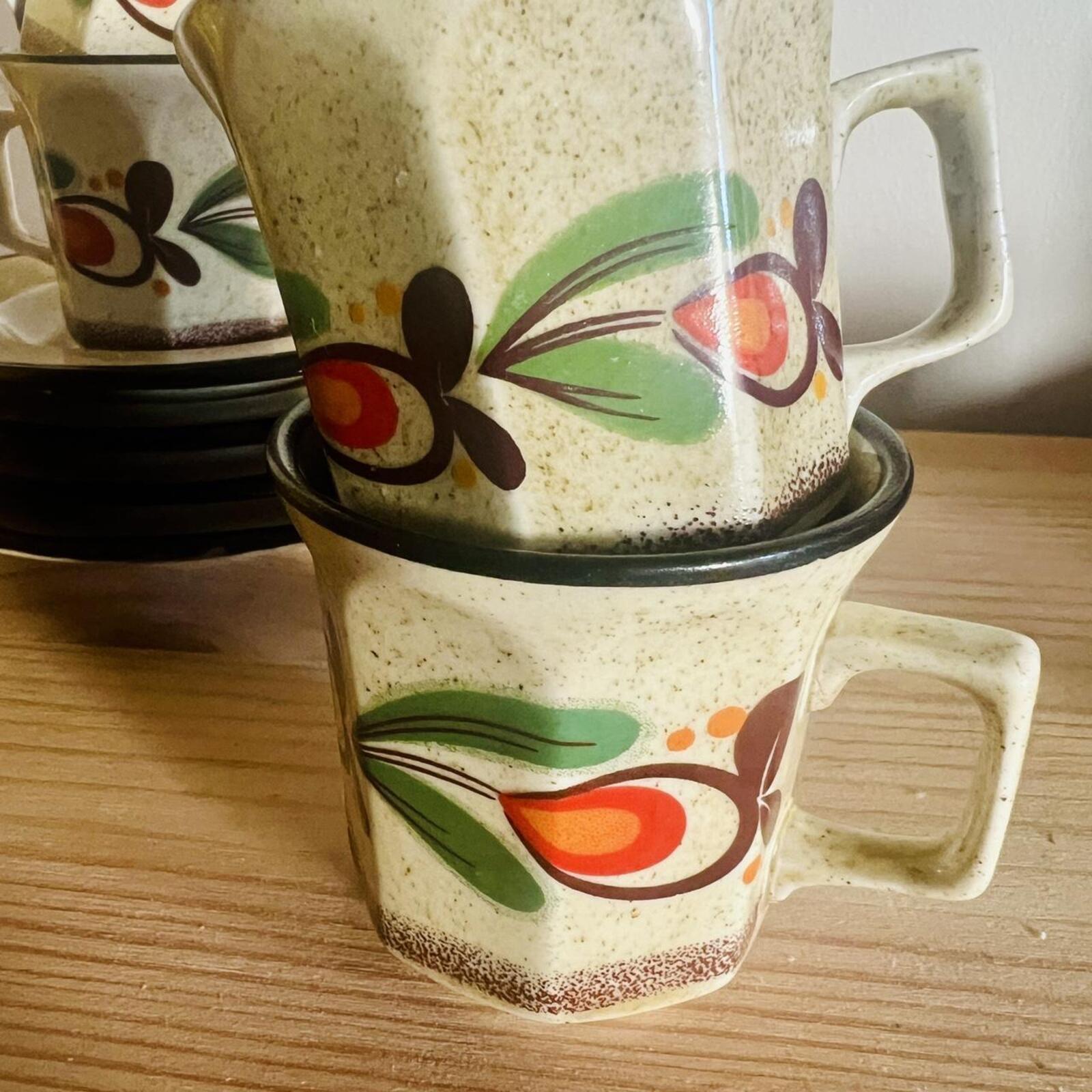 Vintage CIPI Portofino Espresso Cups | Set of 4