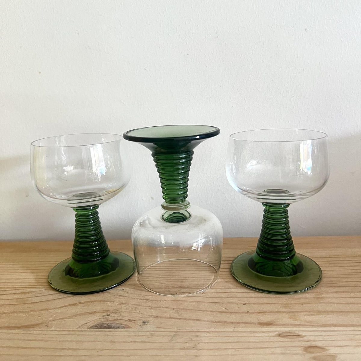 Luminarc France Green Stem Apéritif Glasses