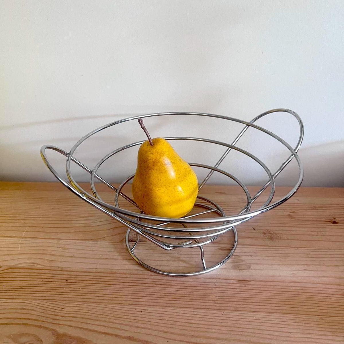 1970s Space Age Chrome Fruit Bowl