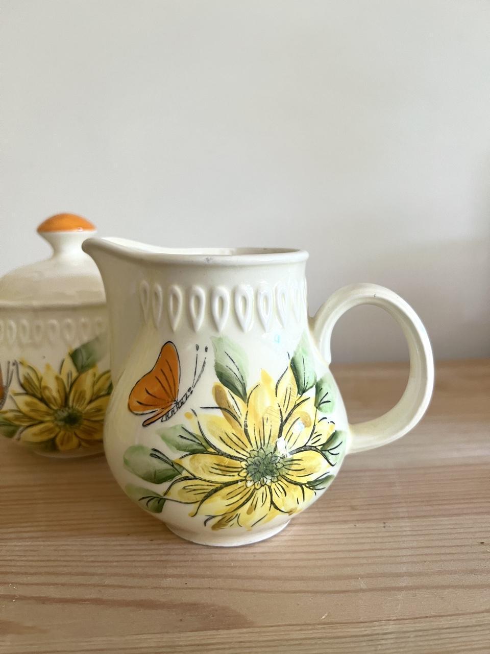 🌼 Vintage Sarasota by Shafford Cream & Sugar Set