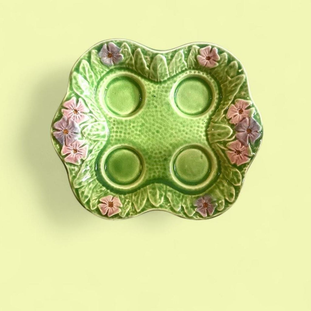 Vintage Melba Ware Floral Egg Tray | Made in England