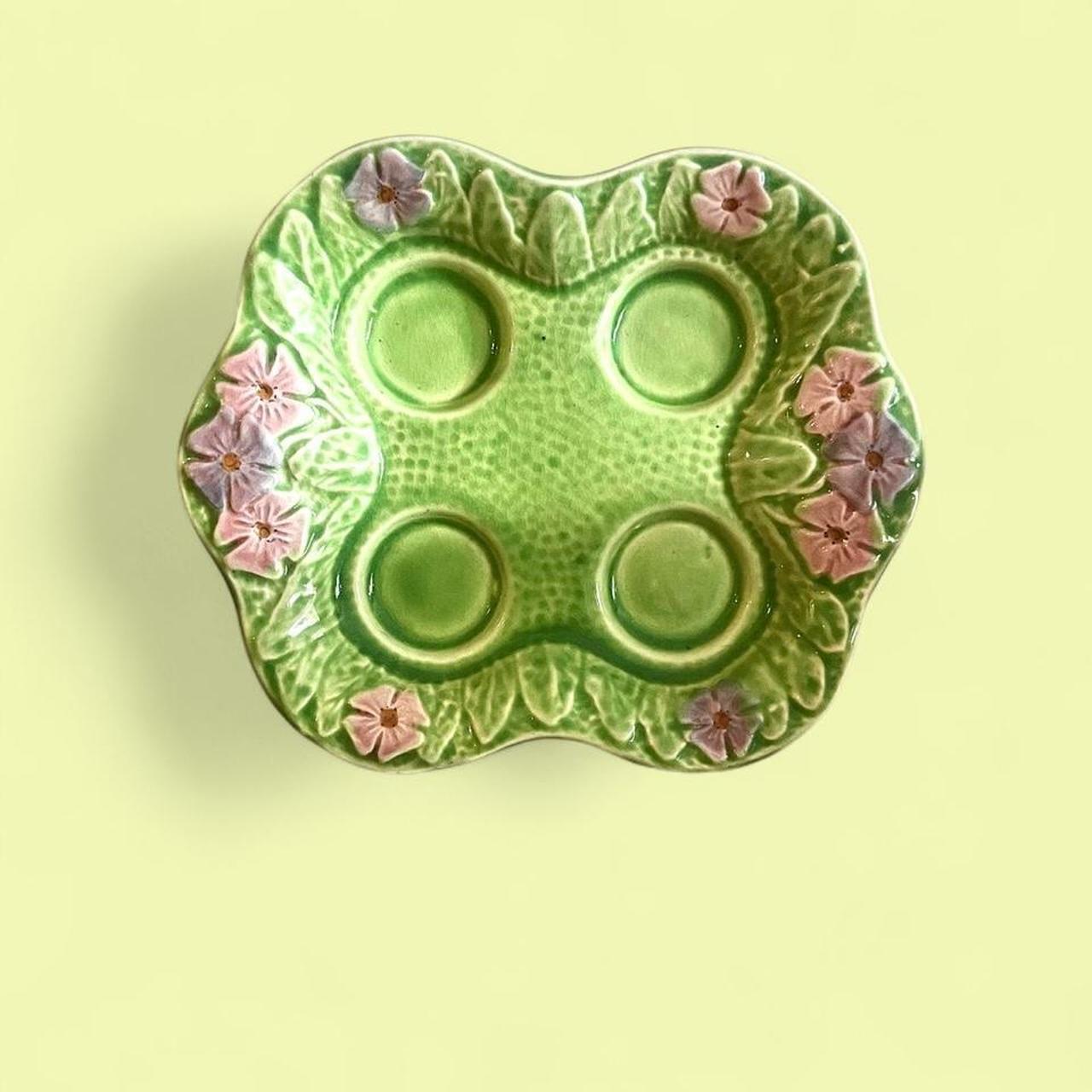 Vintage Melba Ware Floral Egg Tray | Made in England