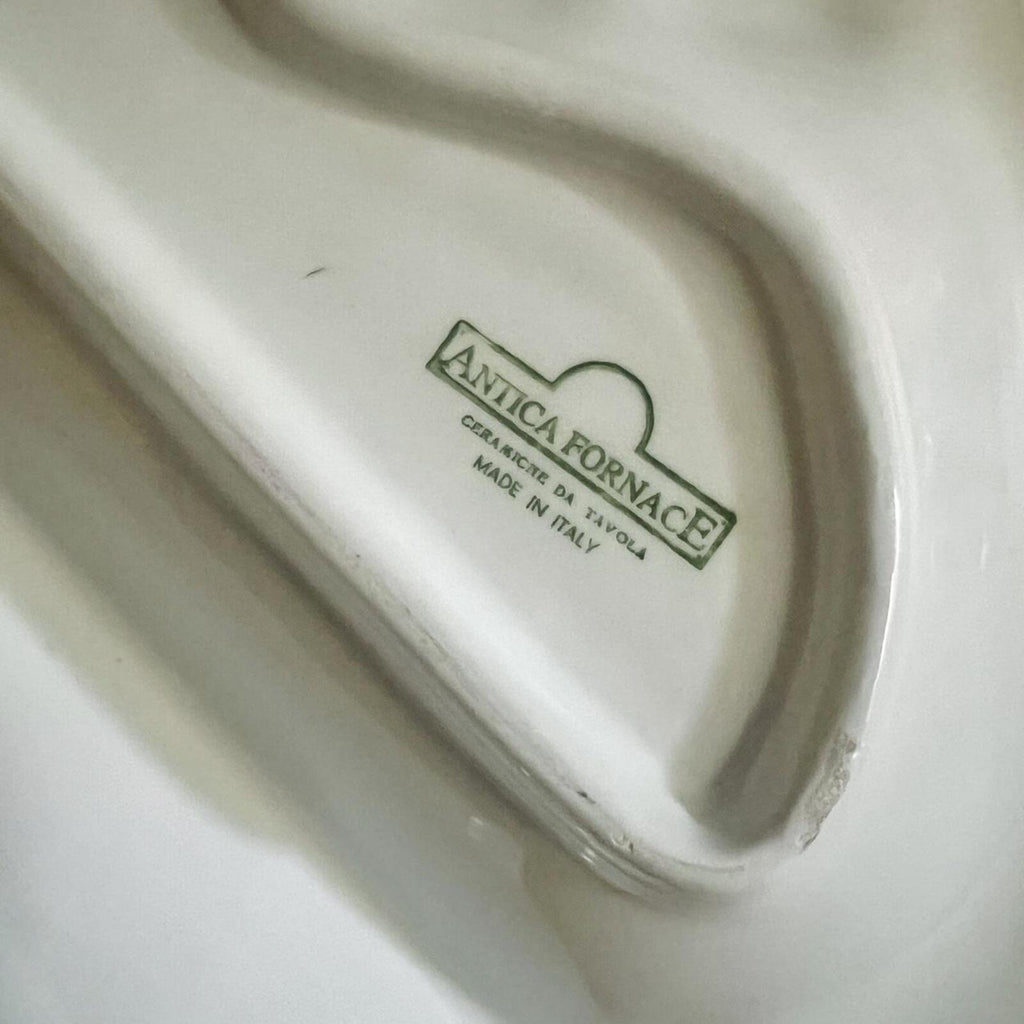 Vintage Antica Fornace Divided Serving Platter | Made in Italy