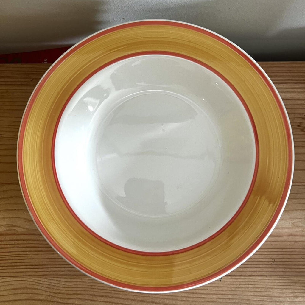 Vintage Italian Stoneware Bowls | Set of 5