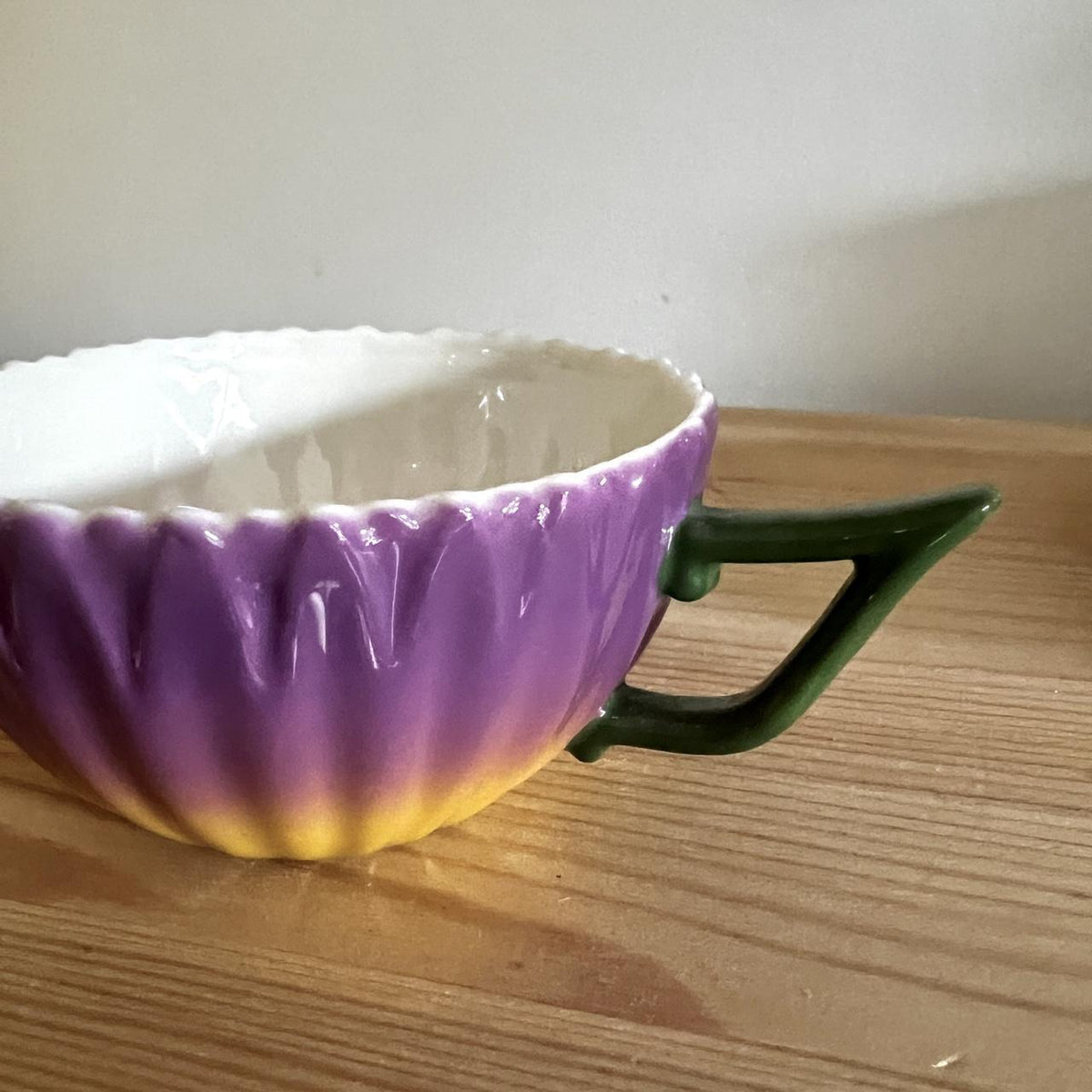 A lovely floral teacup and saucer from the Conservatory Collection by Two’s Company.