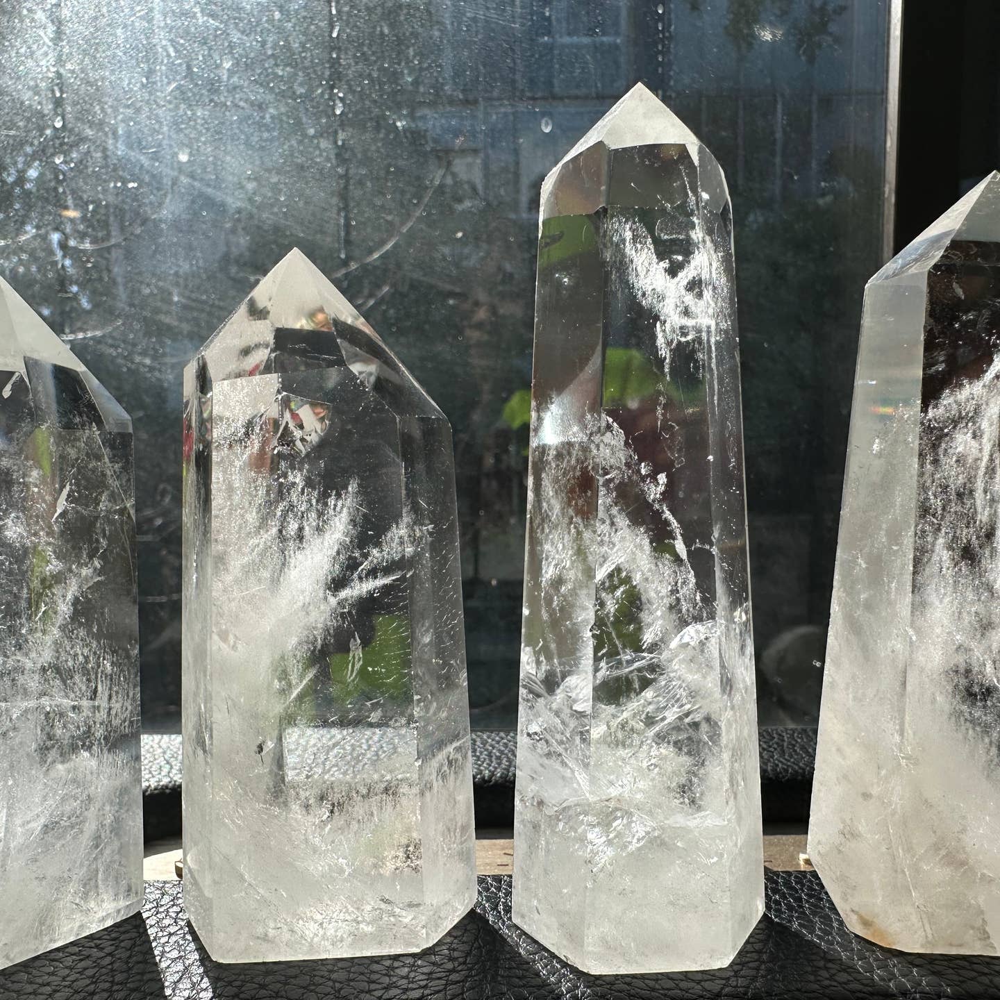Clear Quartz Tower