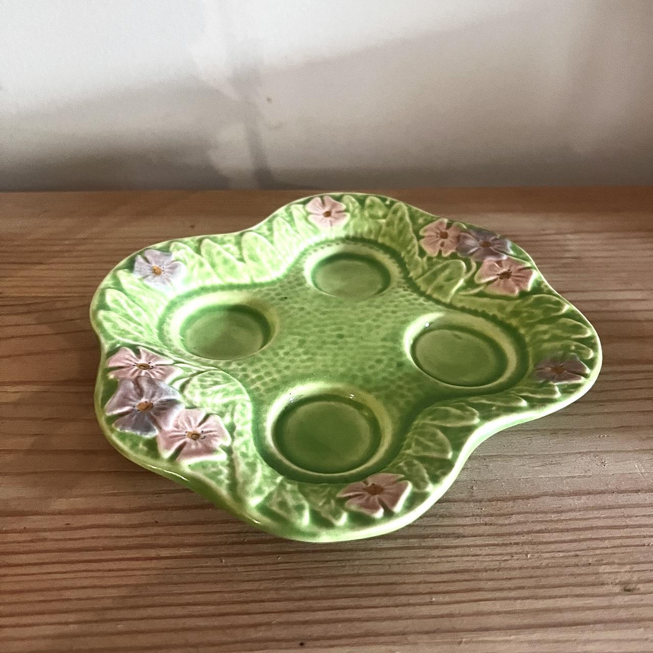 Vintage Melba Ware Floral Egg Tray | Made in England