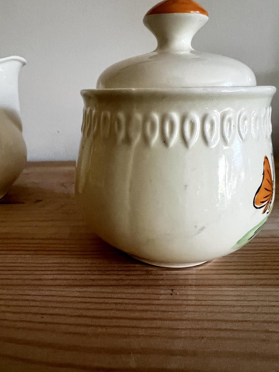 🌼 Vintage Sarasota by Shafford Cream & Sugar Set
