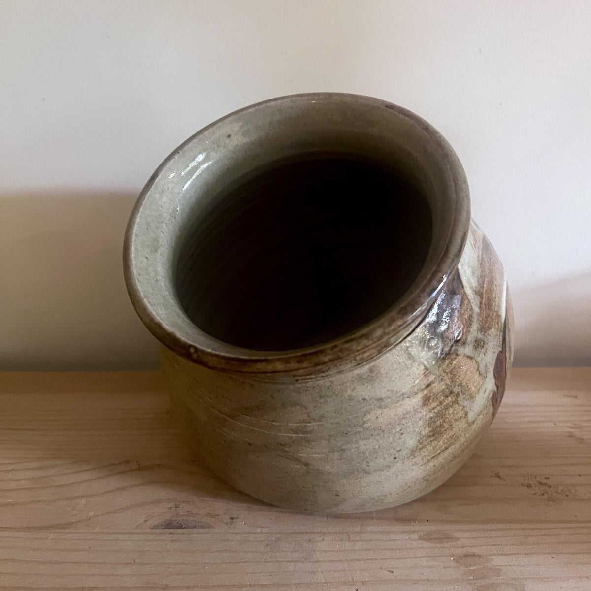 1970s–80s Studio Pottery Snail Salt Pig