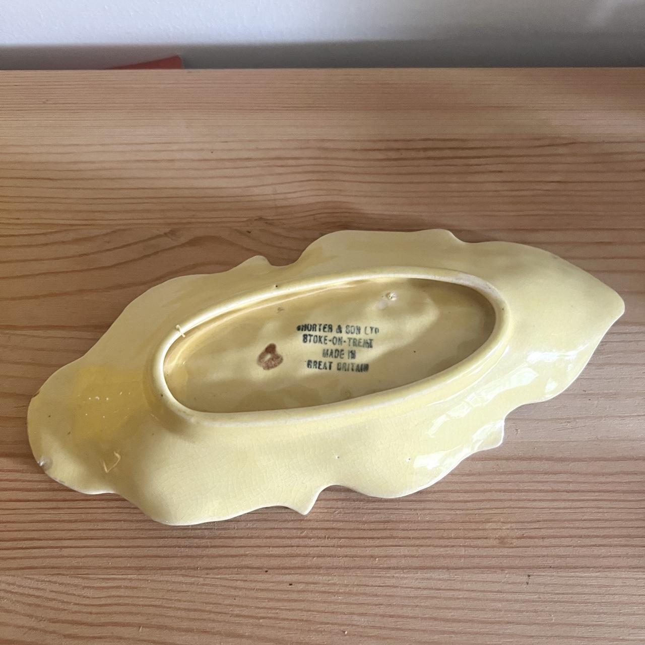 Vintage Shorter & Son Leaf Dish | Made in England