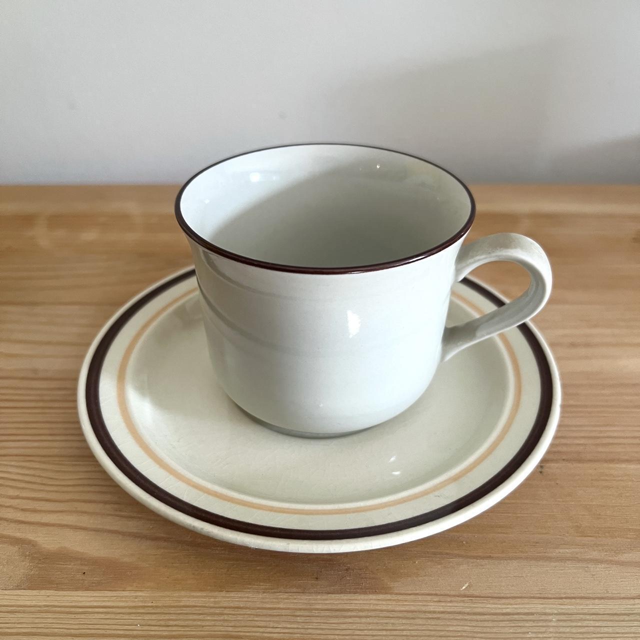 Vintage Japanese Stoneware Coffee Set | Service for 4