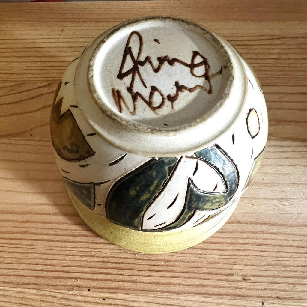 Vintage Studio Pottery Lidded Pot