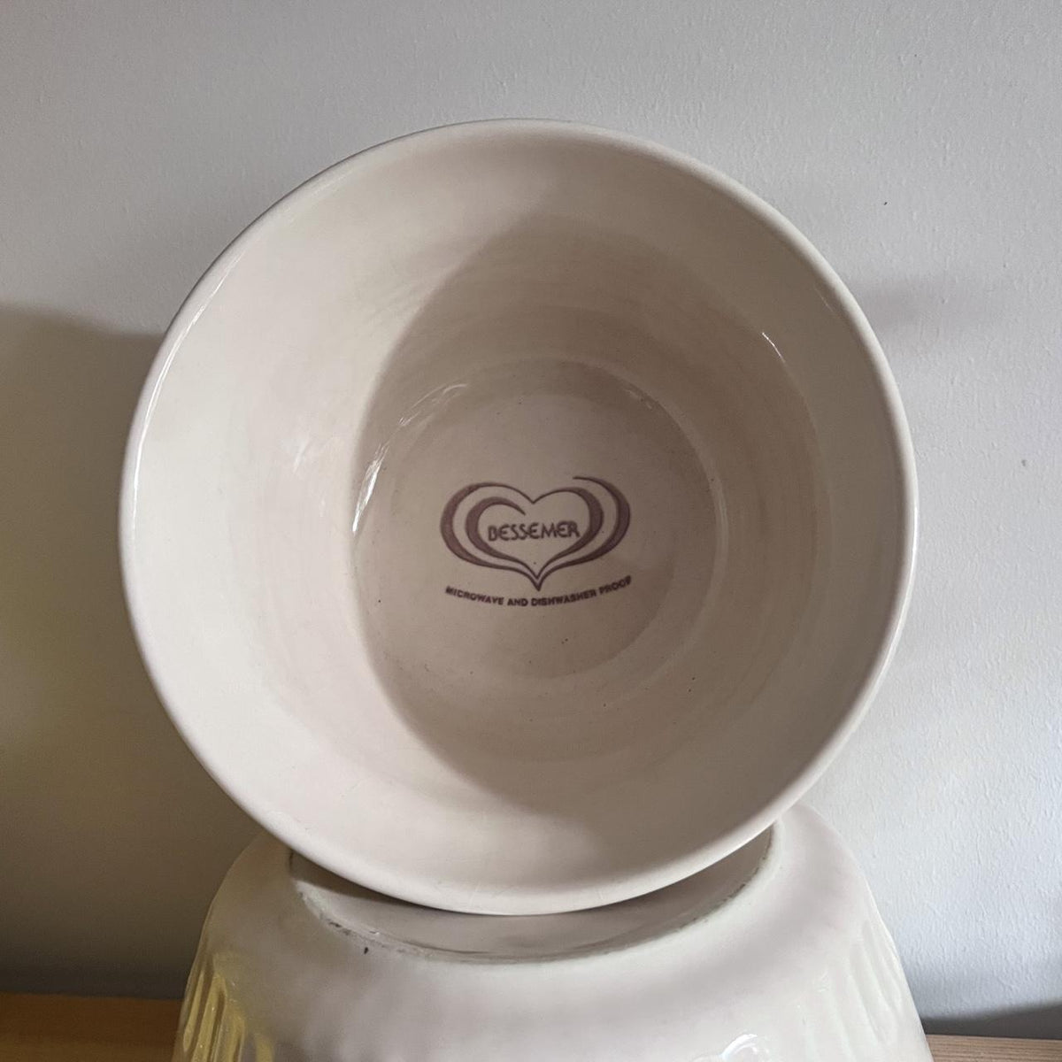 1990s Bessemer Mixing Bowls Set of 2