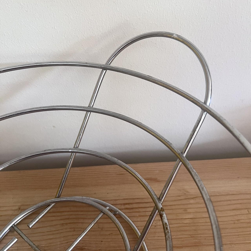 1970s Space Age Chrome Fruit Bowl