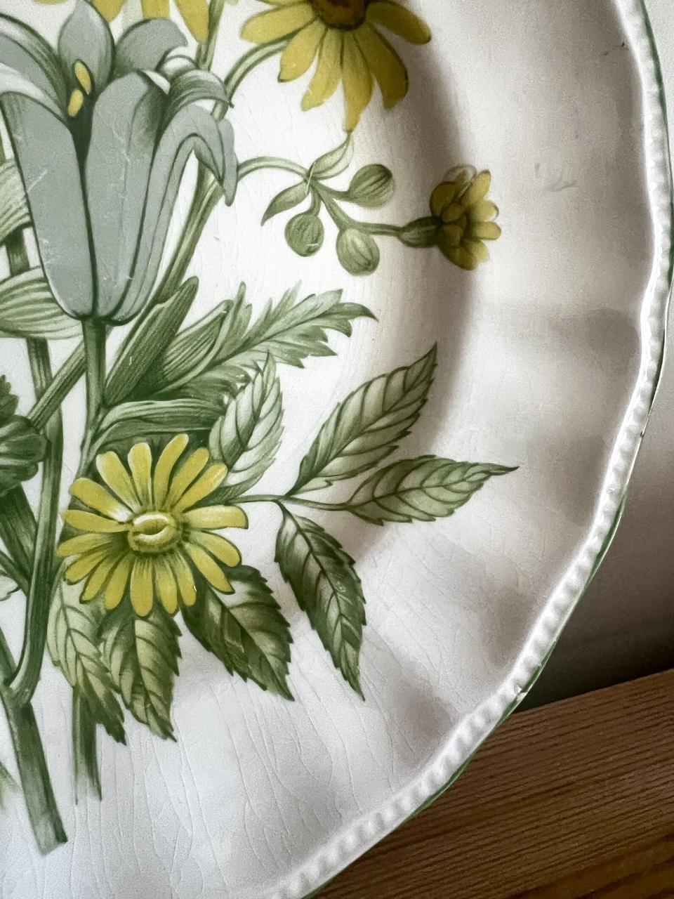 💛 Vintage Kensington Butterfield Ironstone Plate