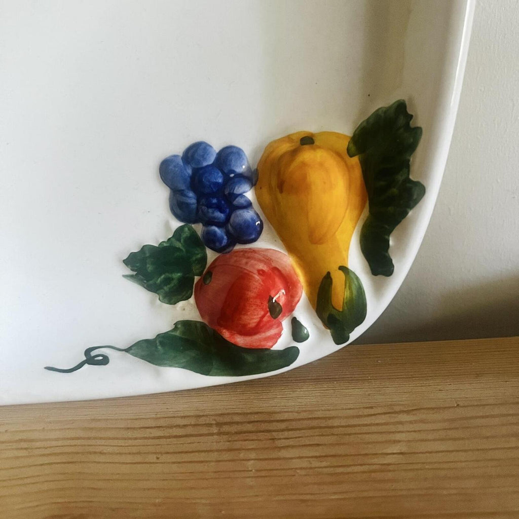 Vintage Antica Fornace Divided Serving Platter | Made in Italy