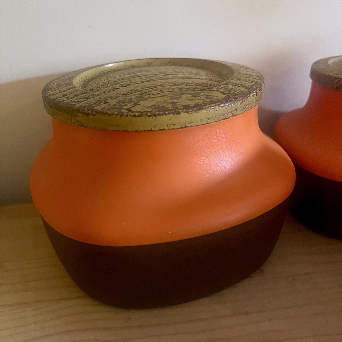 1960s–70s B.X. Plastics Capri Canister Set