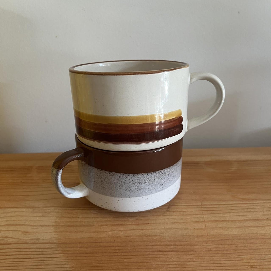 stoneware mug duo 🤎