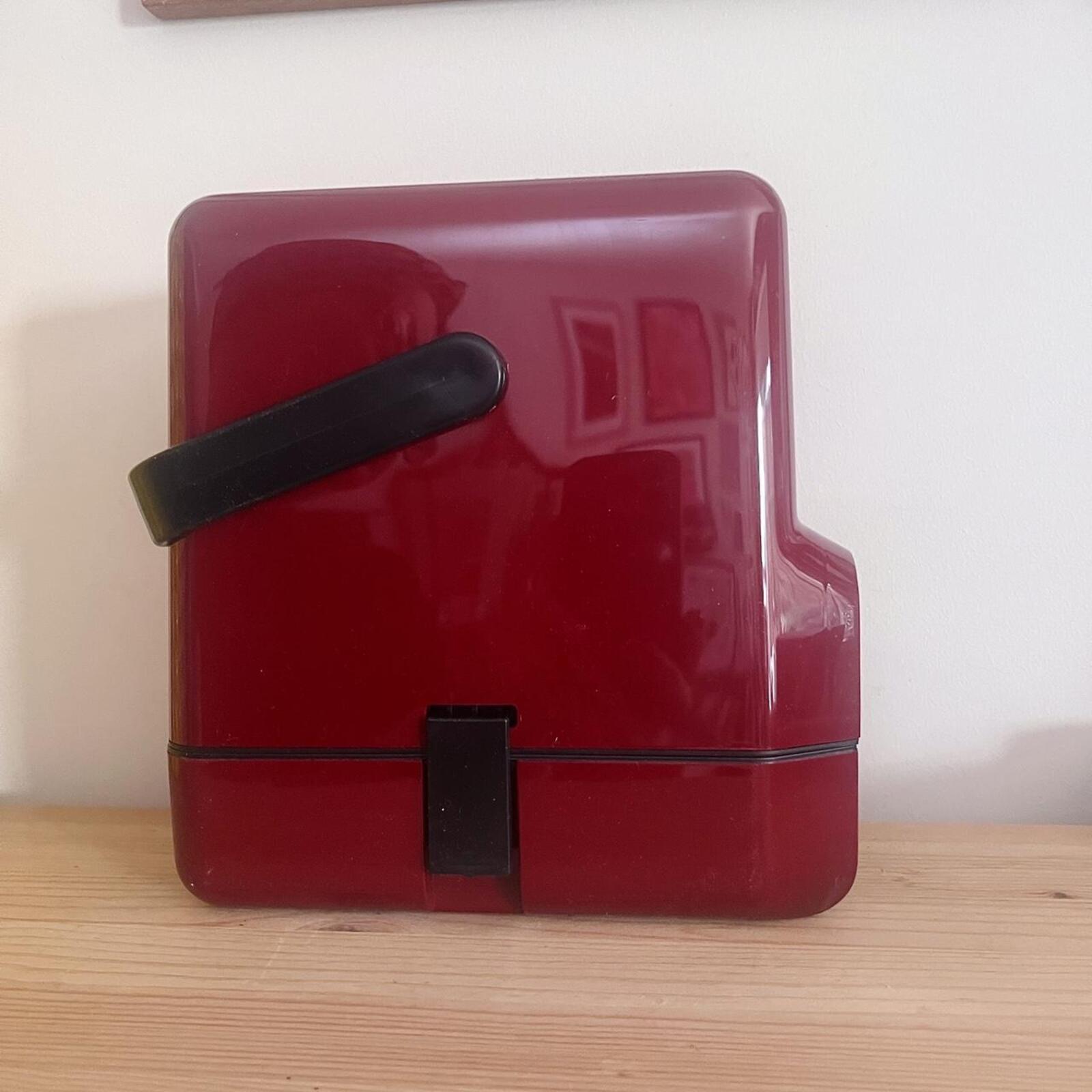 vintage décor byo wine cask cooler in burgundy 🍷