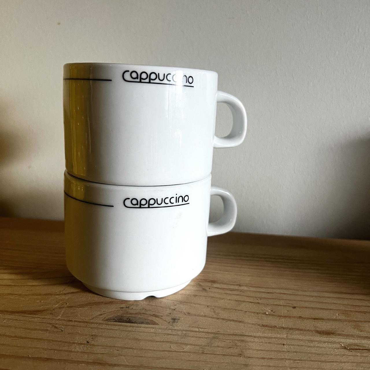 ☕️ Y2K Stackable Cappuccino Mugs (Pair)