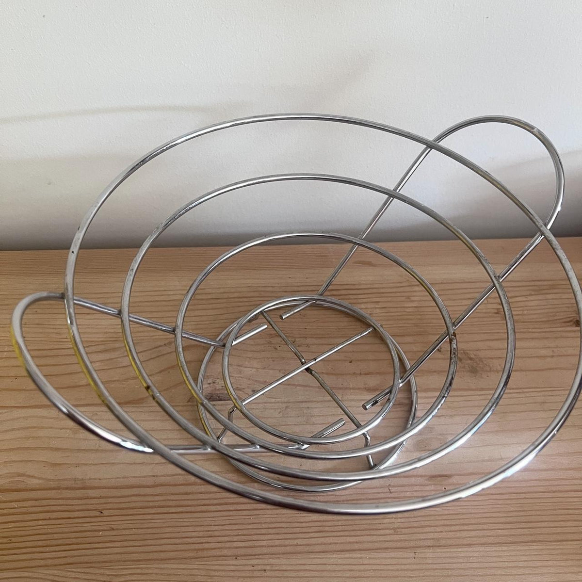 1970s Space Age Chrome Fruit Bowl