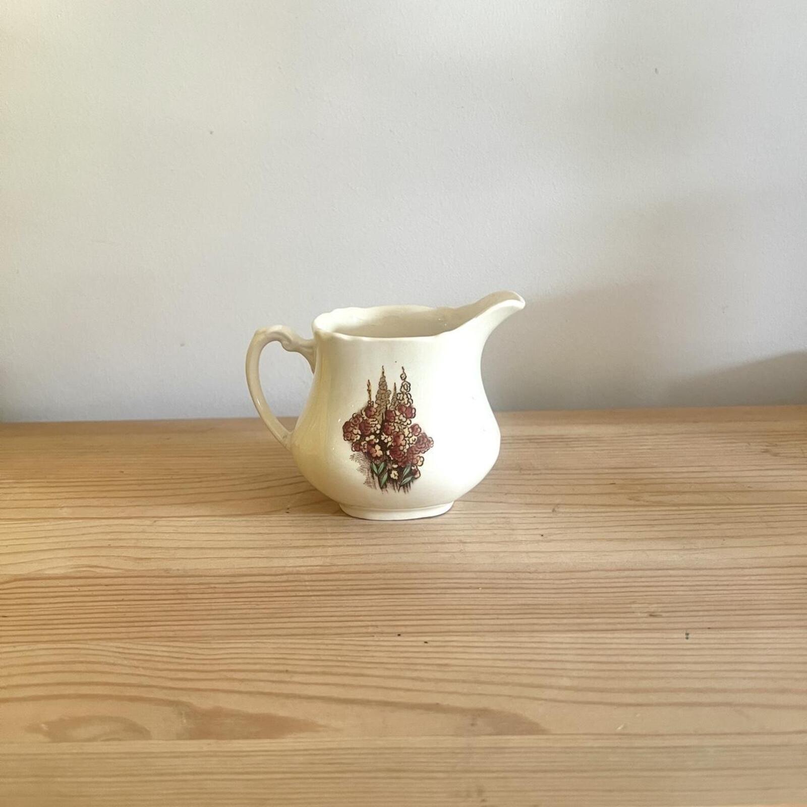 Vintage Royal Pottery Staffordshire Creamer Jug
