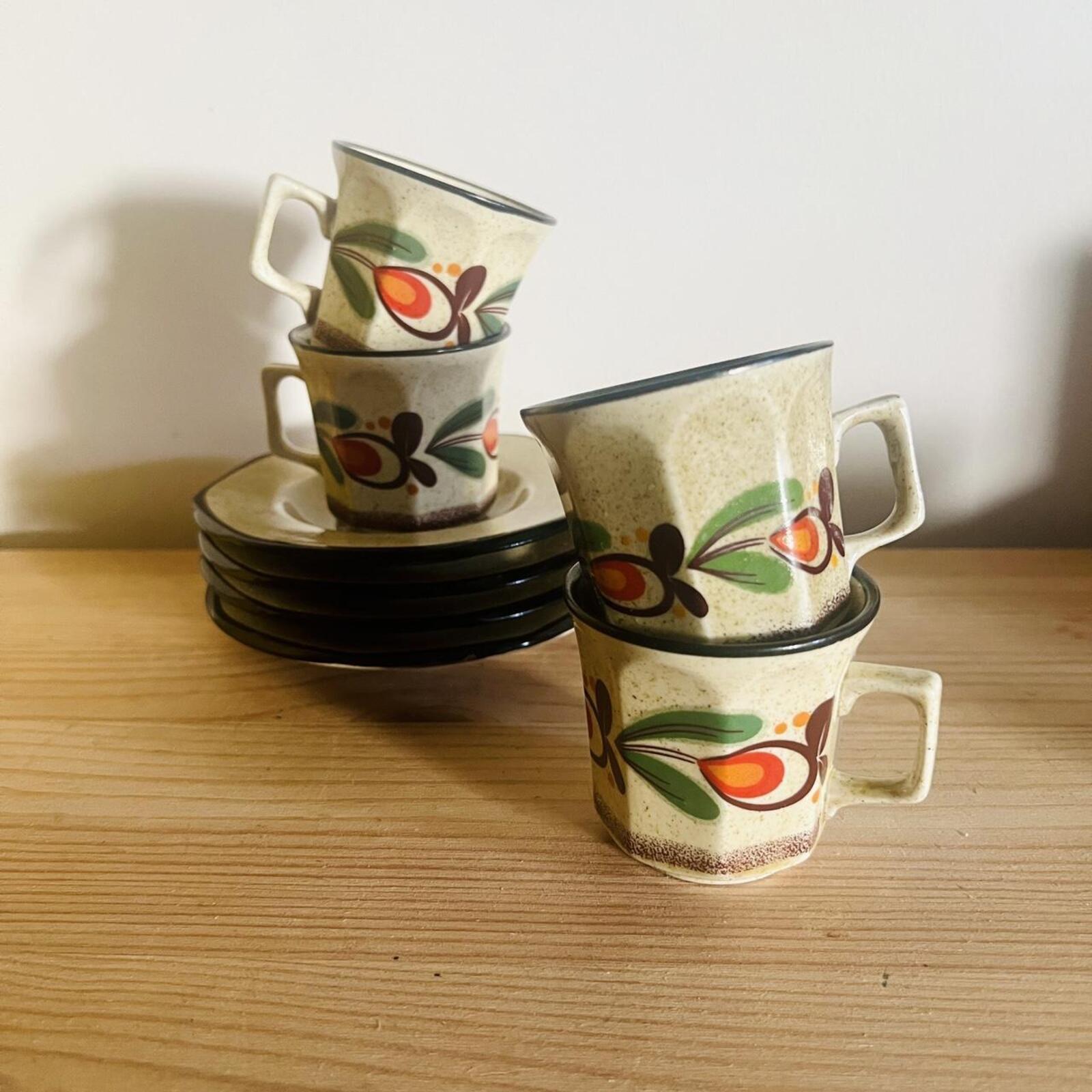 Vintage CIPI Portofino Espresso Cups | Set of 4