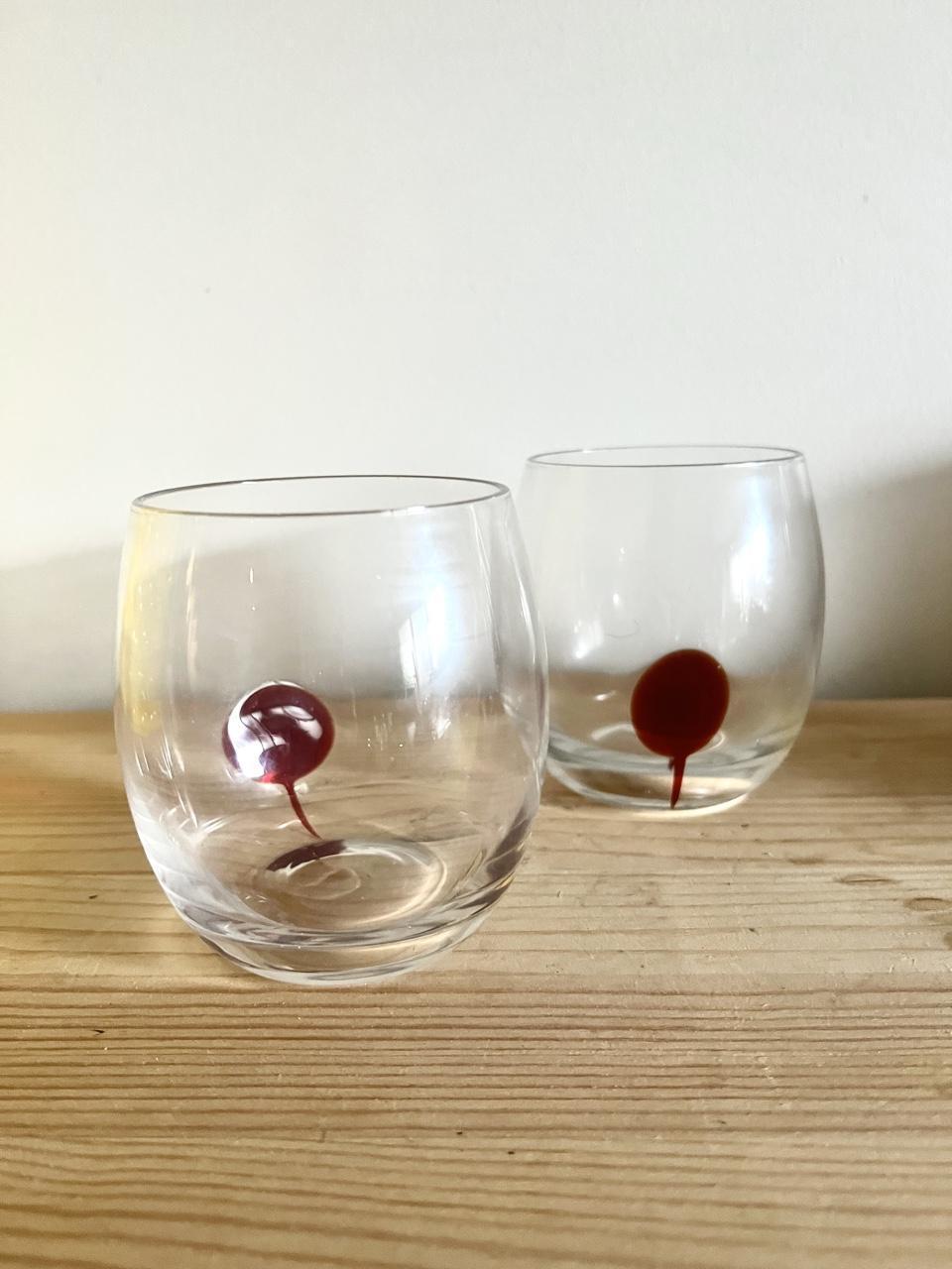 ❤️ Twin Peaks Stemless Glass Set 🍷