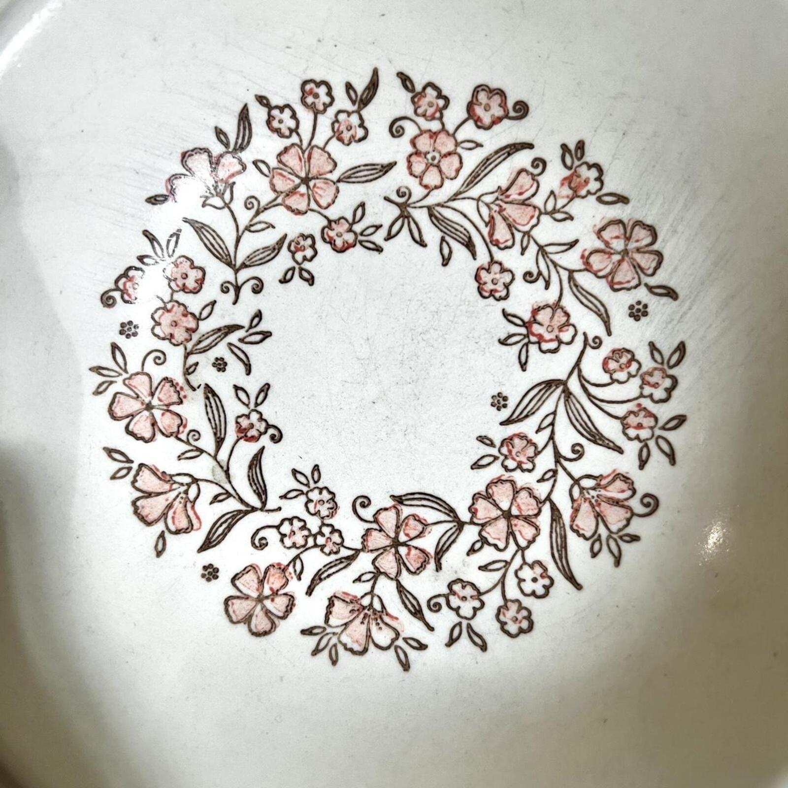 Vintage Biltons Staffordshire Floral Dessert Bowls