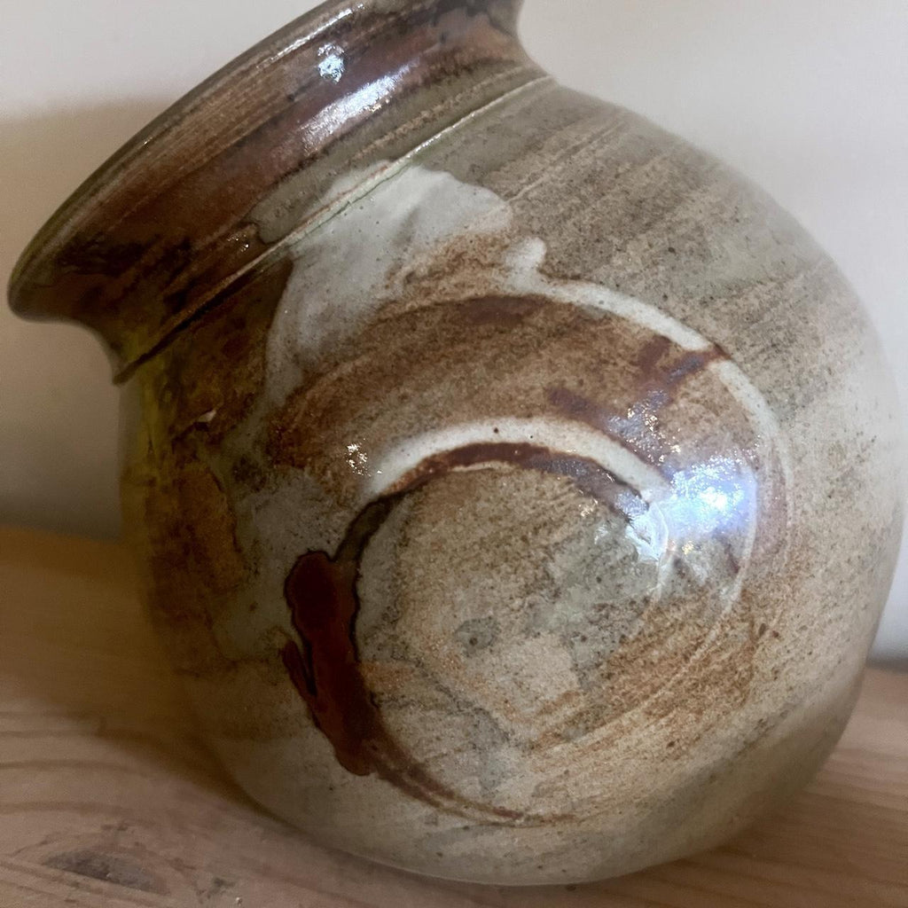 1970s–80s Studio Pottery Snail Salt Pig