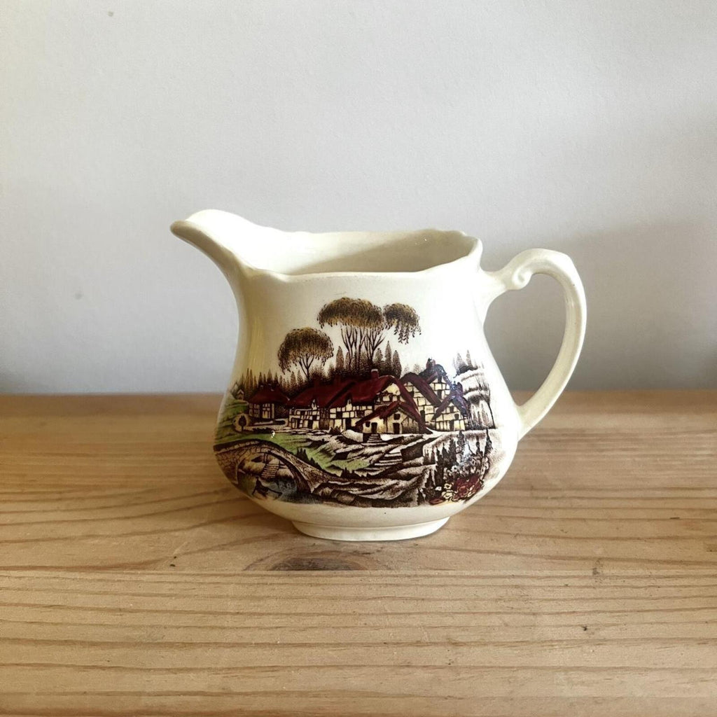 Vintage Royal Pottery Staffordshire Creamer Jug