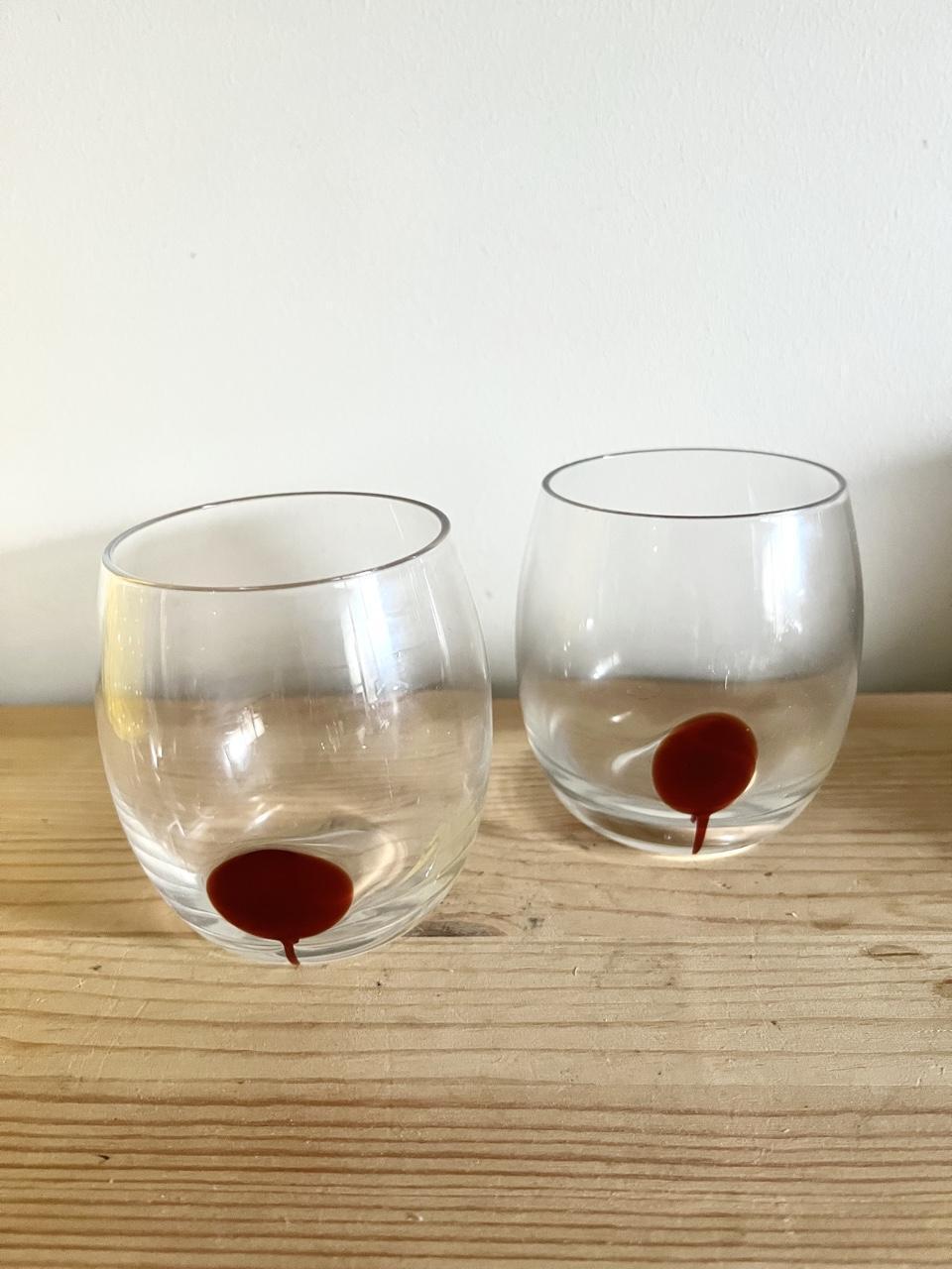 ❤️ Twin Peaks Stemless Glass Set 🍷