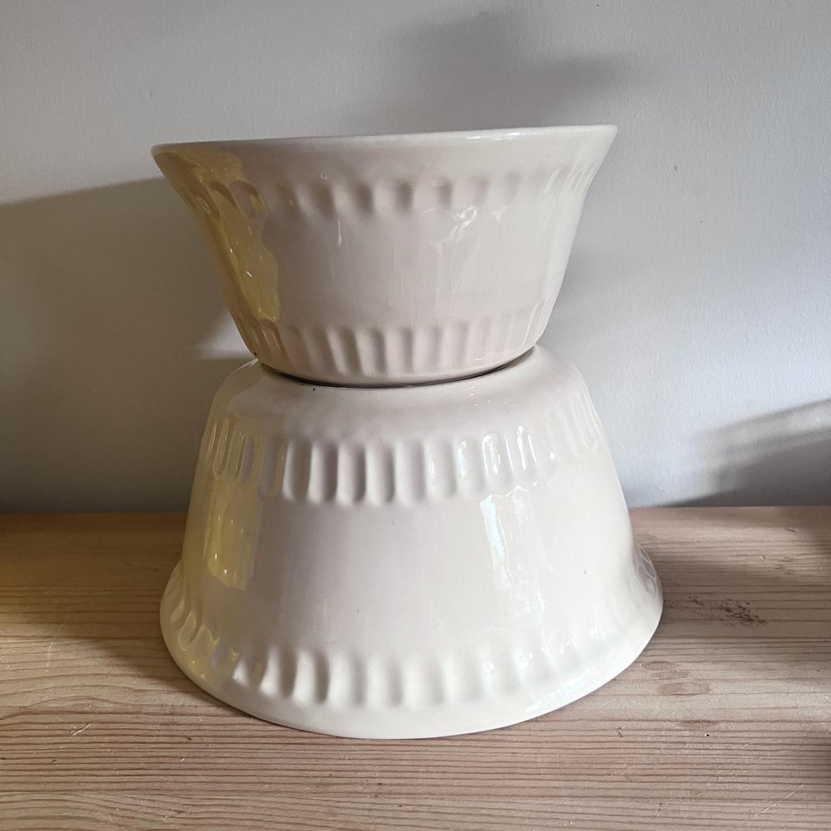 1990s Bessemer Mixing Bowls Set of 2