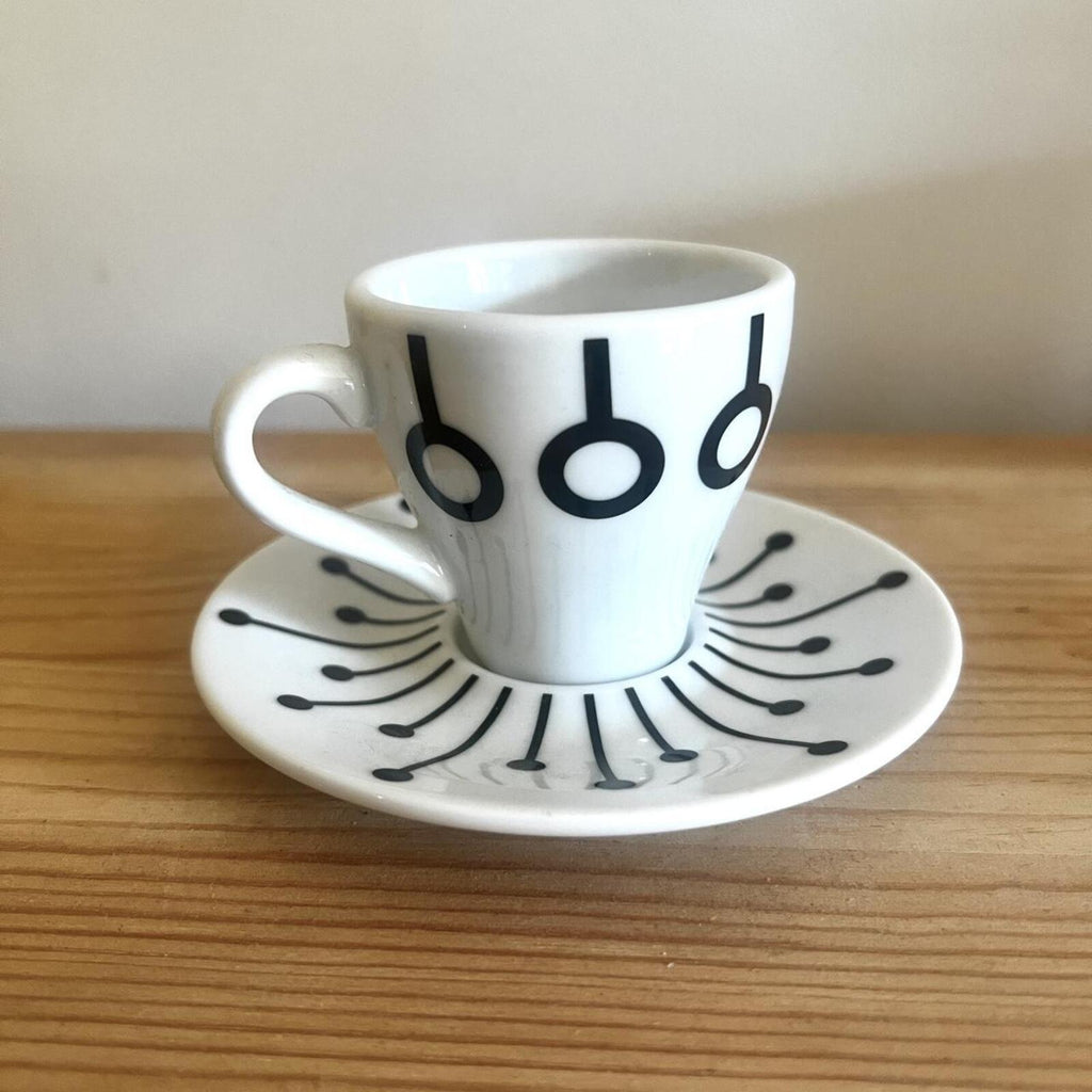 Vintage Bodum Espresso Cup & Saucer