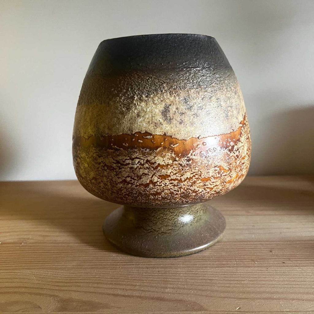 Vintage Scheurich Haro Vase | West German Pottery | Fat Lava Ceramic | Mid Century Modern
