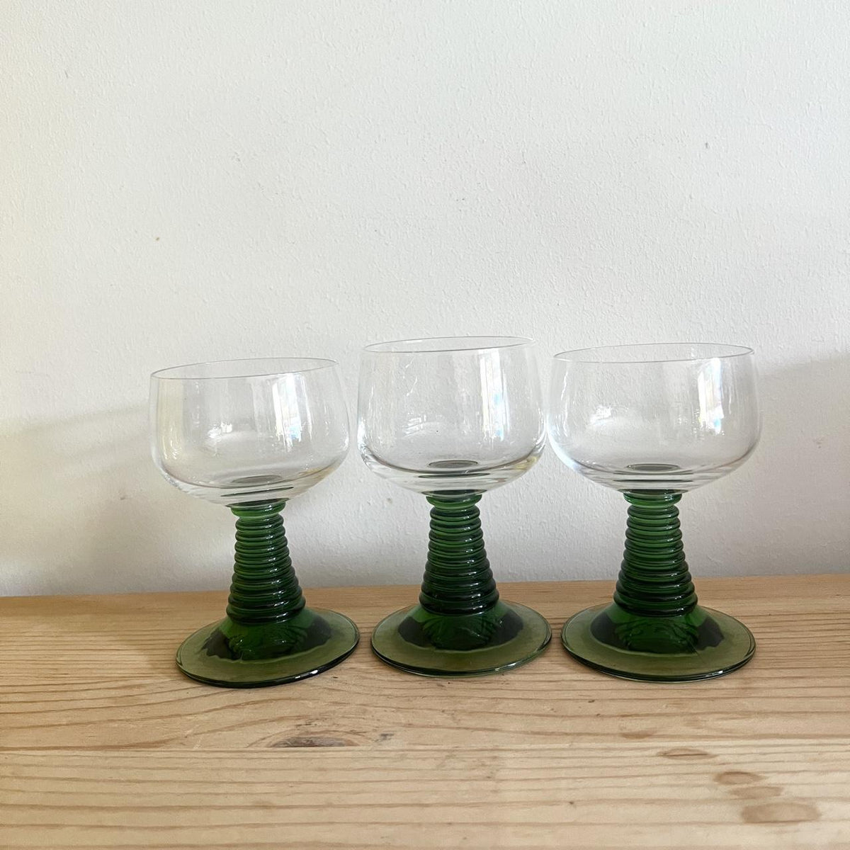Luminarc France Green Stem Apéritif Glasses