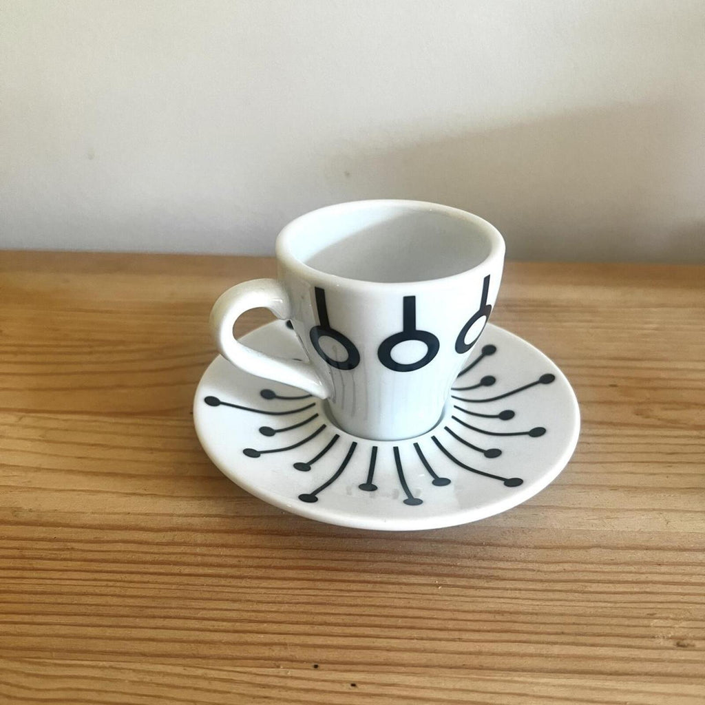 Vintage Bodum Espresso Cup & Saucer