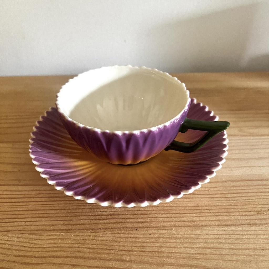 A lovely floral teacup and saucer from the Conservatory Collection by Two’s Company.
