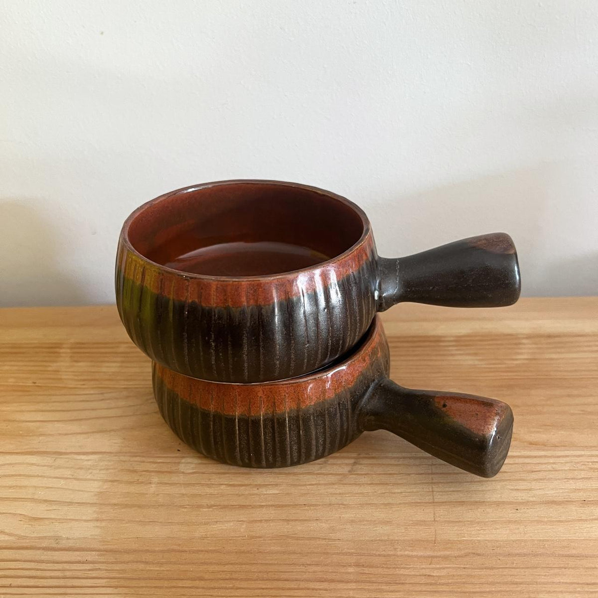 Japanese oven proof stoneware soup bowls 🍂