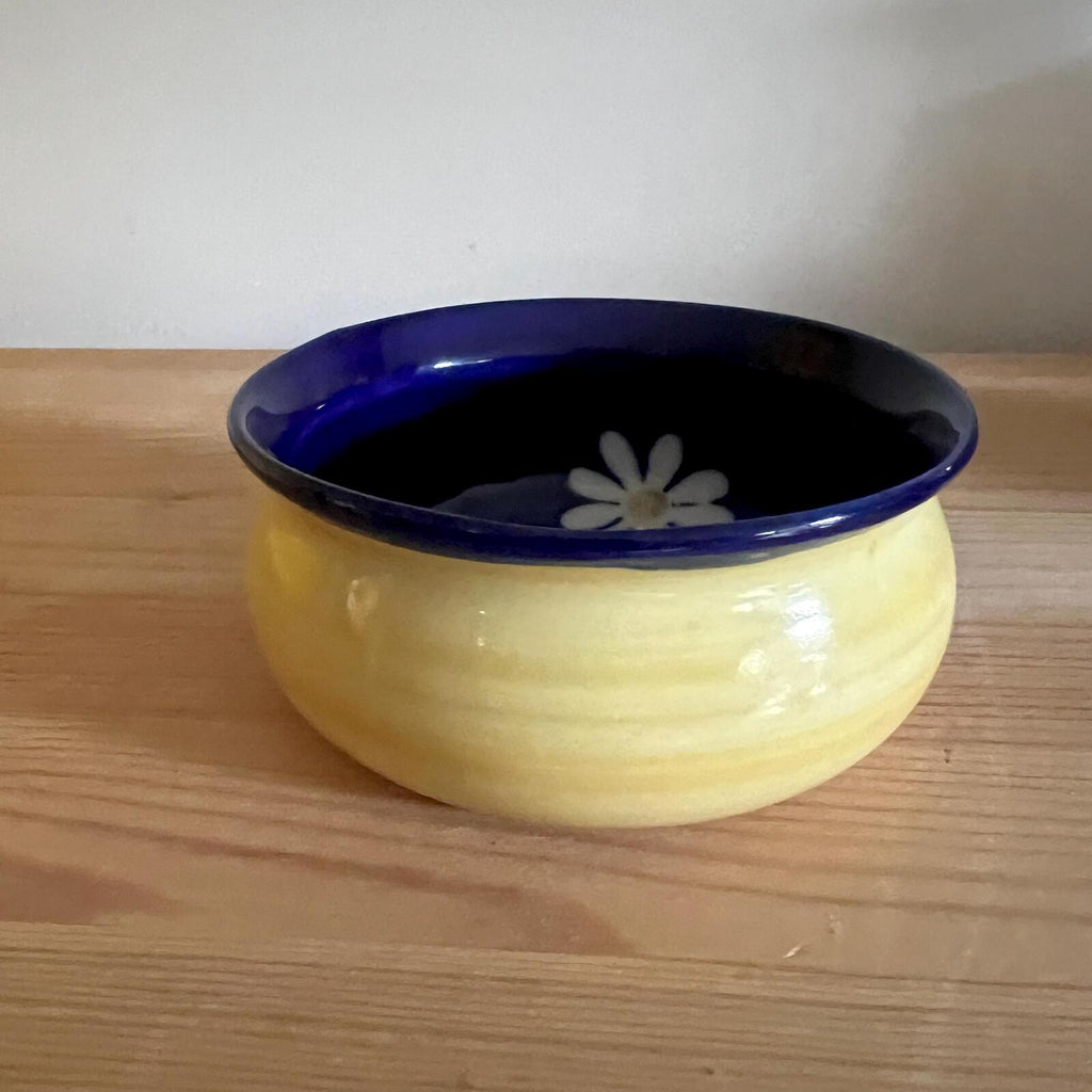 Vintage Christopher Vine Daisy Serving Plate & Bowl Set | Australian Pottery