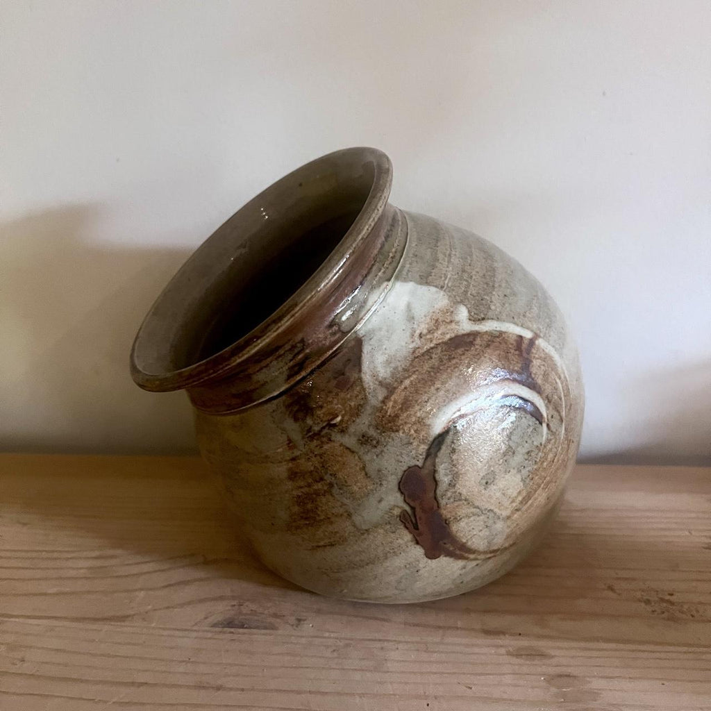 1970s–80s Studio Pottery Snail Salt Pig