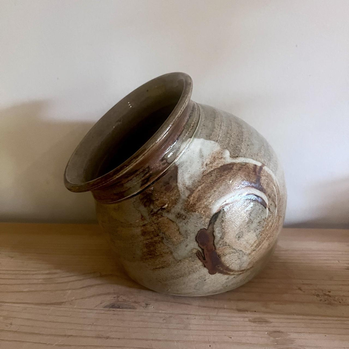 1970s–80s Studio Pottery Snail Salt Pig