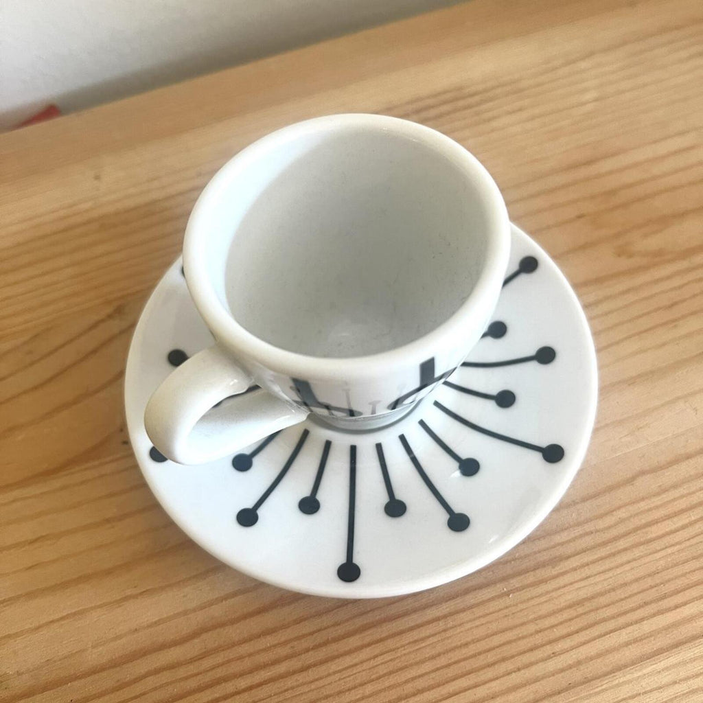 Vintage Bodum Espresso Cup & Saucer