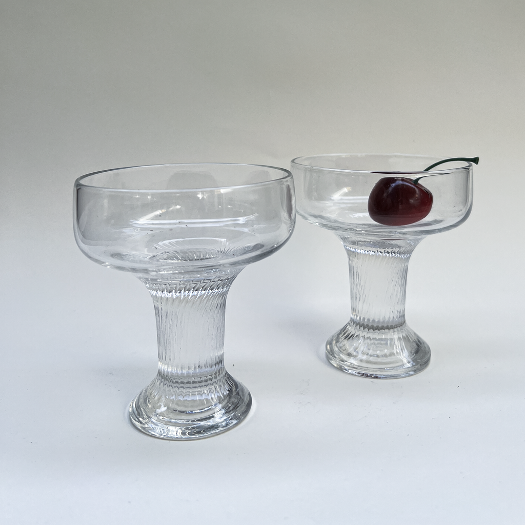 Ripple Stem Coupes - Set of 2
