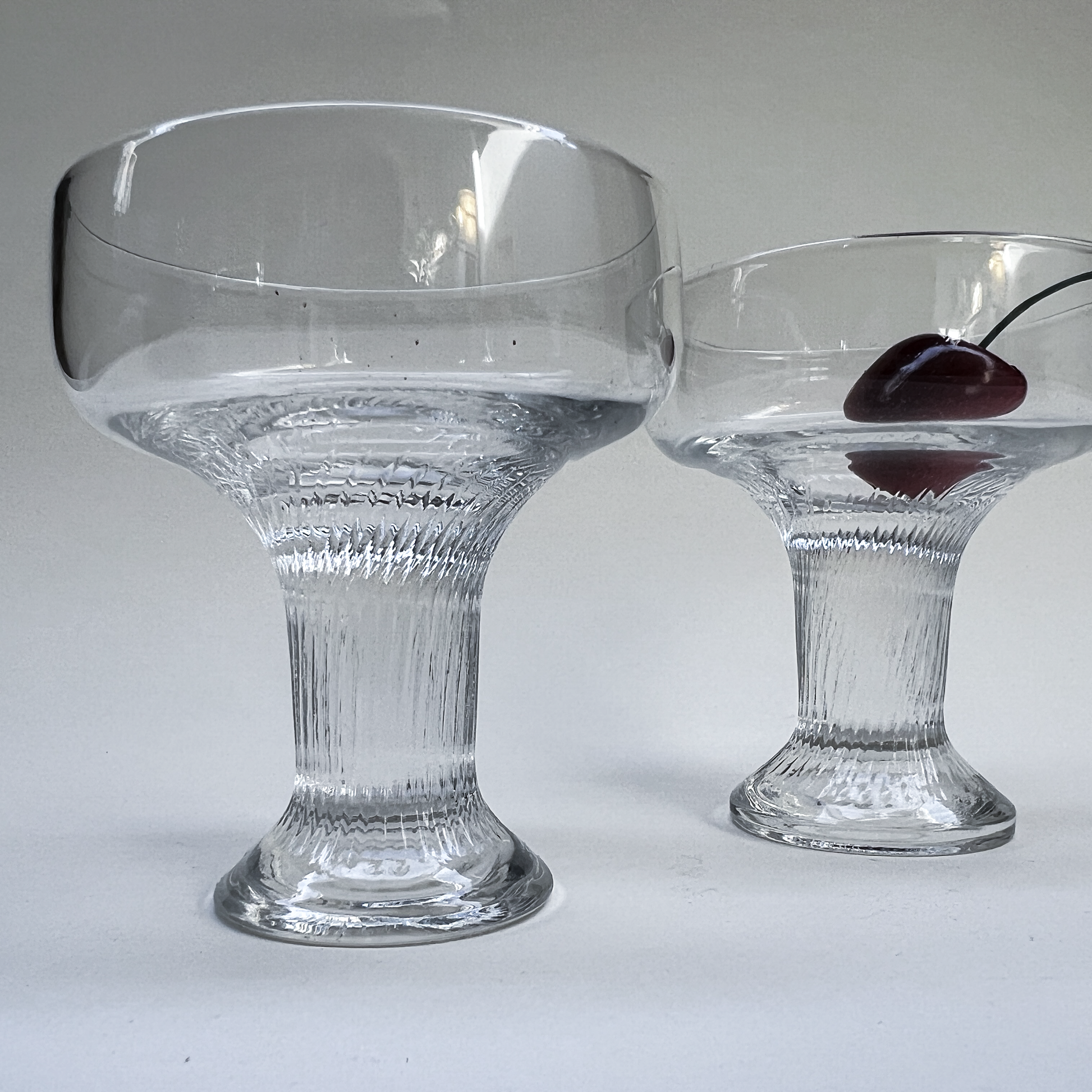 Ripple Stem Coupes - Set of 2