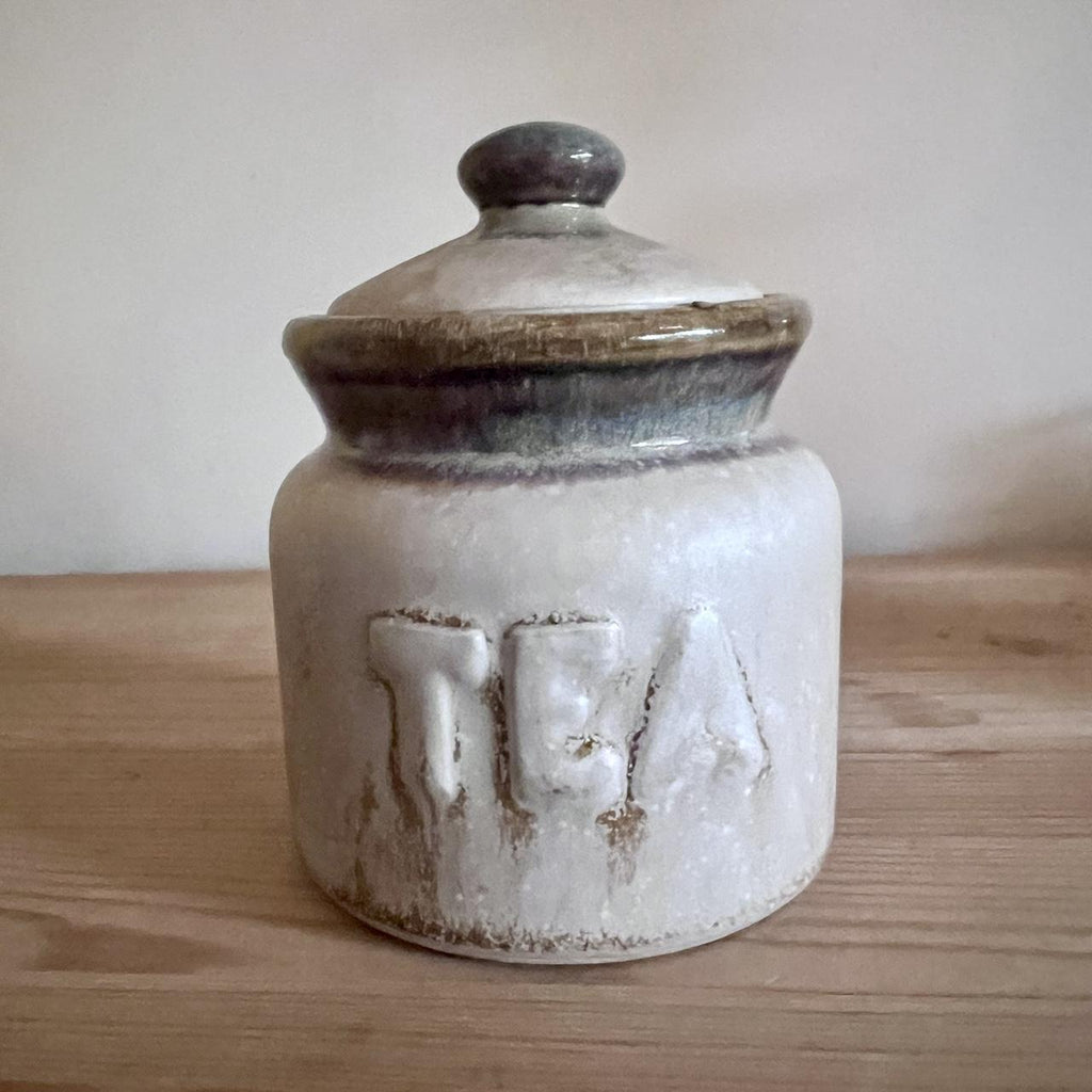 1970s McQualino Australian Studio Pottery Tea & Coffee Canisters