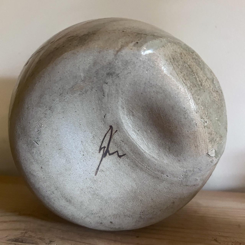 1970s–80s Studio Pottery Snail Salt Pig