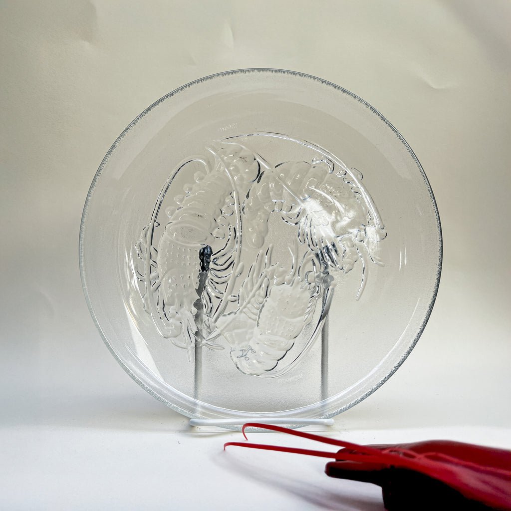 Glass Lobster Plates – Set of 8
